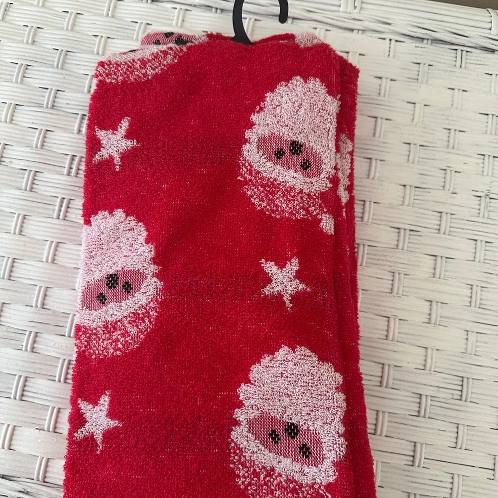 Red Santa Hand Towel